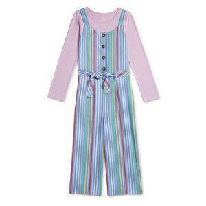 New WonderNation's two-piece jumpsuit and tee set.